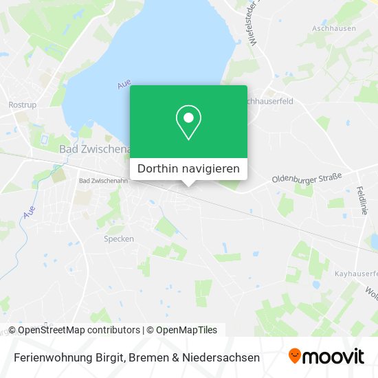 Ferienwohnung Birgit Karte
