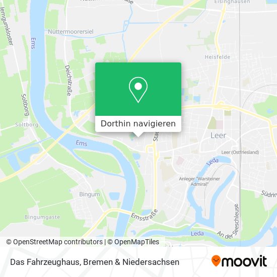 Das Fahrzeughaus Karte