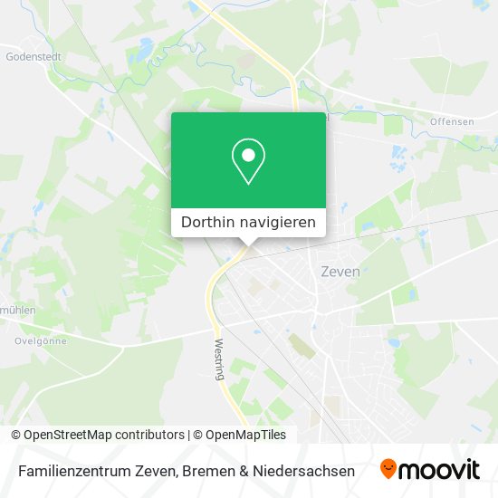 Familienzentrum Zeven Karte