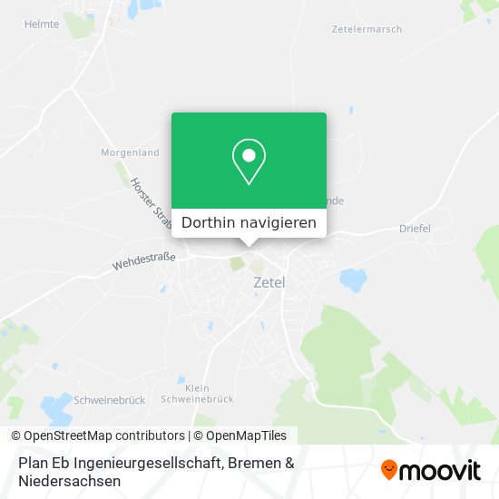 Plan Eb Ingenieurgesellschaft Karte