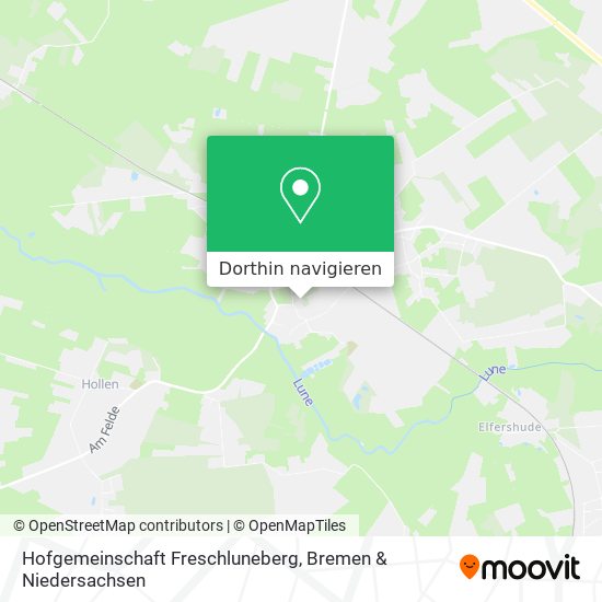 Hofgemeinschaft Freschluneberg Karte