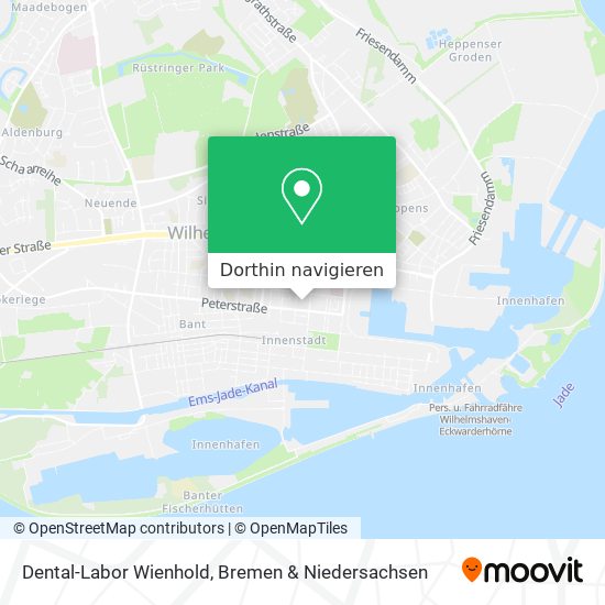 Dental-Labor Wienhold Karte