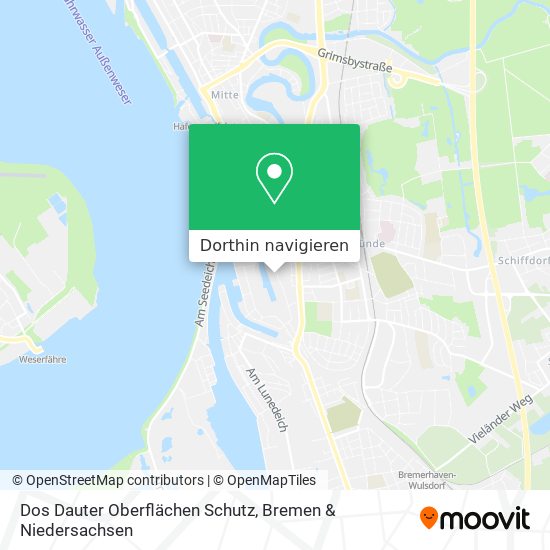 Dos Dauter Oberflächen Schutz Karte