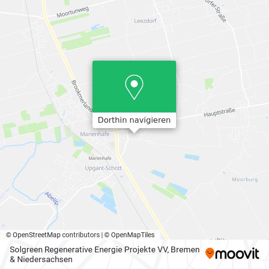 Solgreen Regenerative Energie Projekte VV Karte