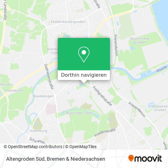 Altengroden Süd Karte