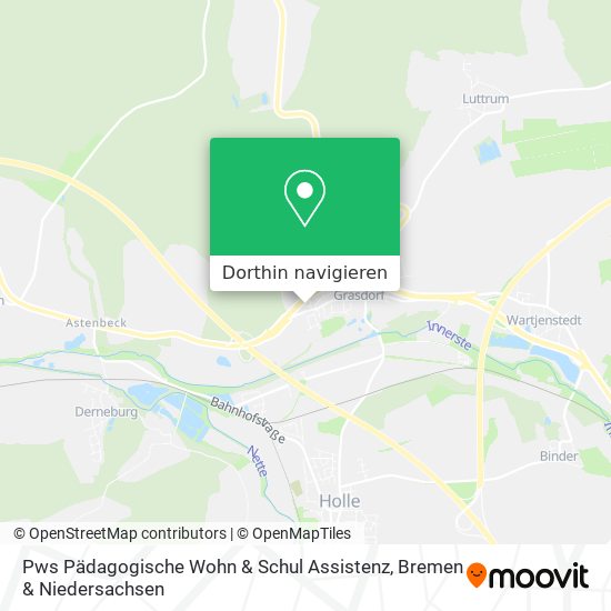 Pws Pädagogische Wohn & Schul Assistenz Karte