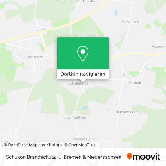Schukon Brandschutz -U Karte