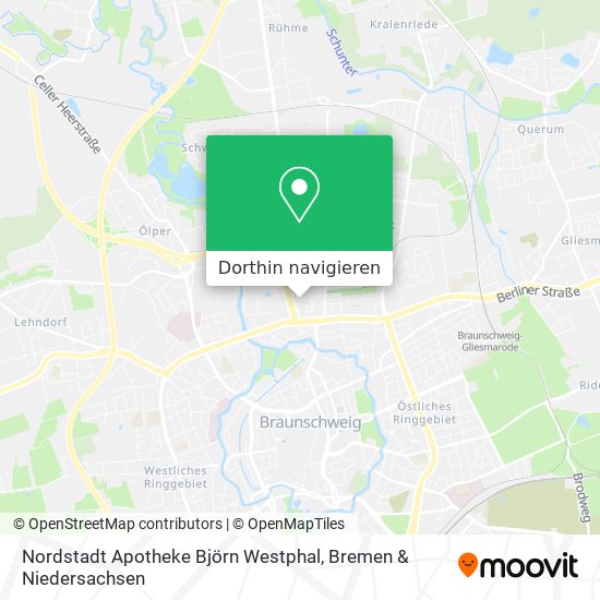 Nordstadt Apotheke Björn Westphal Karte