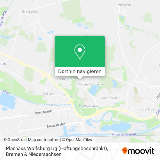 Planhaus Wolfsburg Ug (Haftungsbeschränkt) Karte