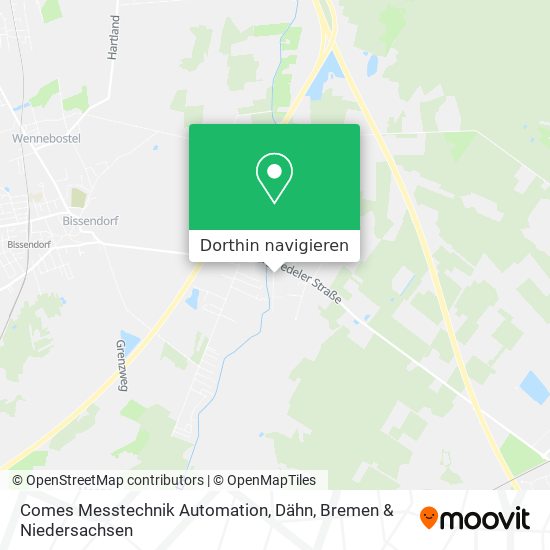 Comes Messtechnik Automation, Dähn Karte