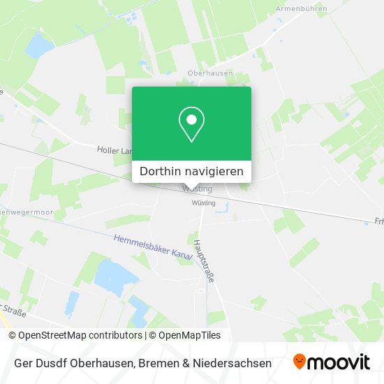 Ger Dusdf Oberhausen Karte
