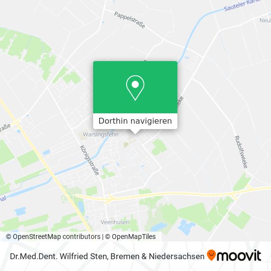 Dr.Med.Dent. Wilfried Sten Karte