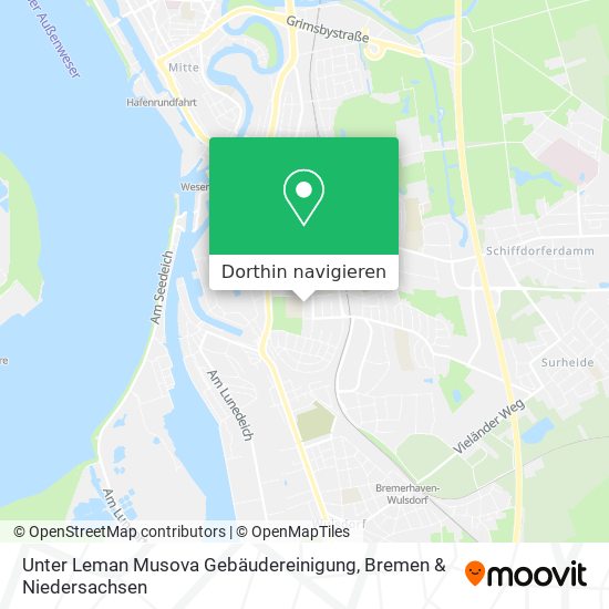 Unter Leman Musova Gebäudereinigung Karte