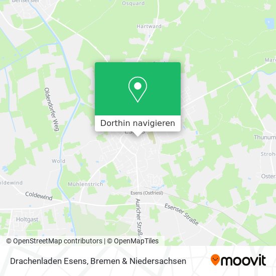 Drachenladen Esens Karte