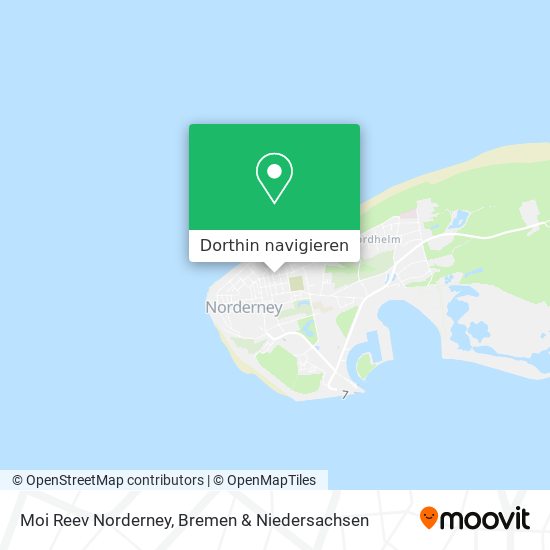 Moi Reev Norderney Karte