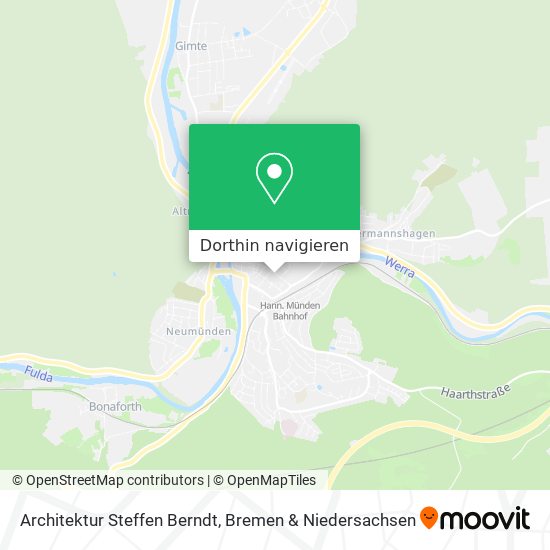 Architektur Steffen Berndt Karte