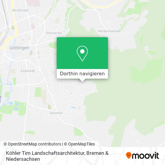Köhler Tim Landschaftsarchitektur Karte
