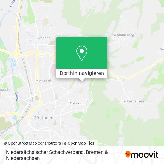 Niedersächsischer Schachverband Karte