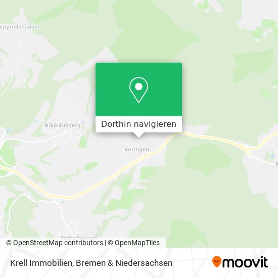 Krell Immobilien Karte