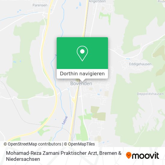 Mohamad-Reza Zamani Praktischer Arzt Karte