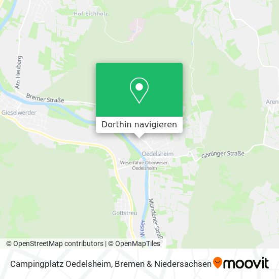 Campingplatz Oedelsheim Karte