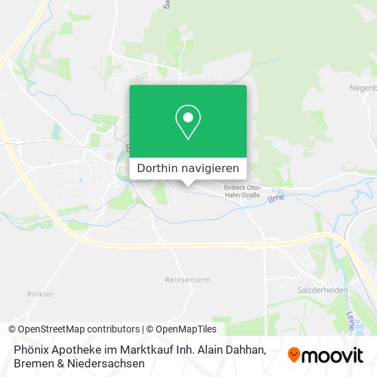 Phönix Apotheke im Marktkauf Inh. Alain Dahhan Karte