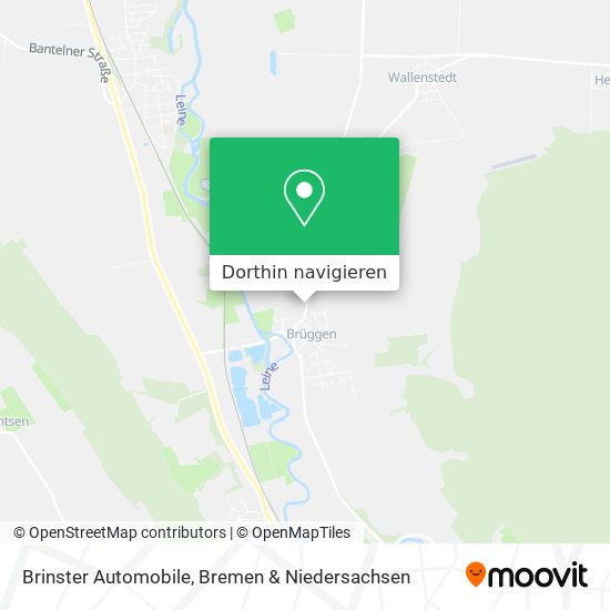 Brinster Automobile Karte
