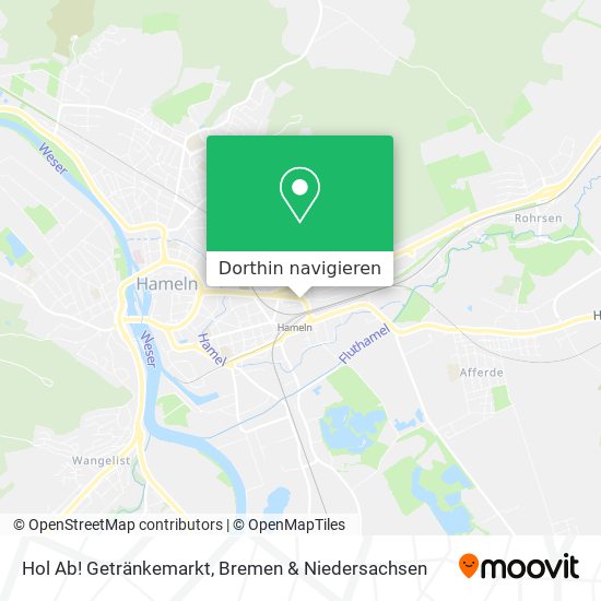 Hol Ab! Getränkemarkt Karte