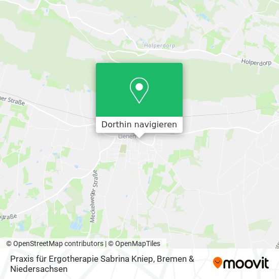 Praxis für Ergotherapie Sabrina Kniep Karte