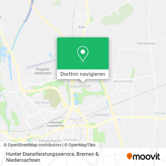Hunter Dienstleistungsservice Karte
