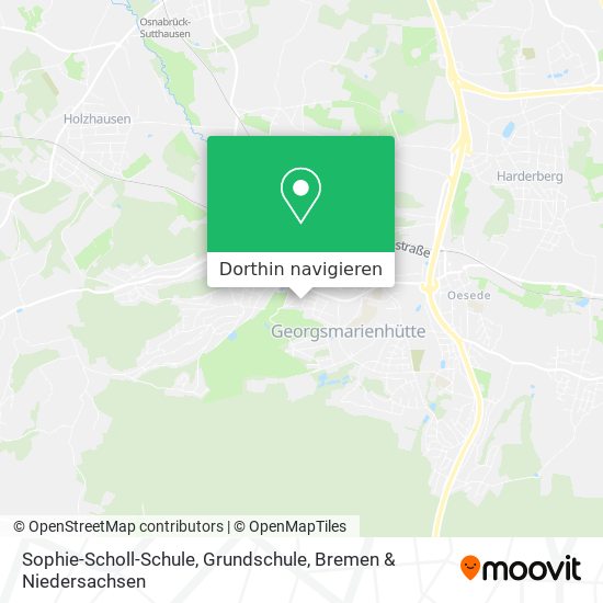 Sophie-Scholl-Schule, Grundschule Karte