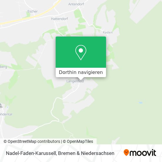Nadel-Faden-Karussell Karte