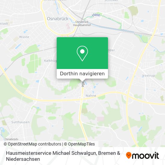 Hausmeisterservice Michael Schwalgun Karte