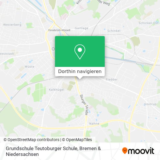 Grundschule Teutoburger Schule Karte