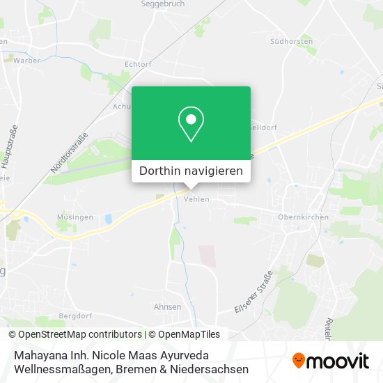 Mahayana Inh. Nicole Maas Ayurveda Wellnessmaßagen Karte