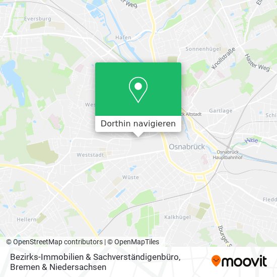 Bezirks-Immobilien & Sachverständigenbüro Karte