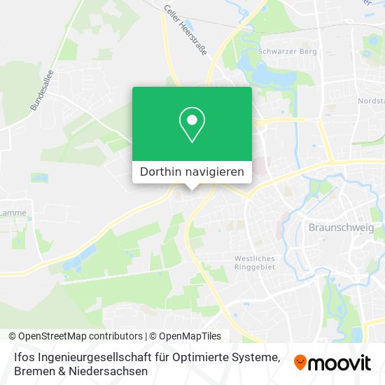 Ifos Ingenieurgesellschaft für Optimierte Systeme Karte