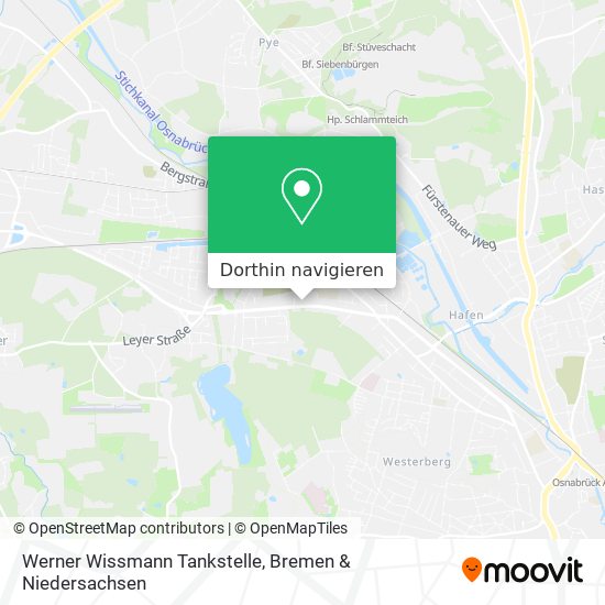 Werner Wissmann Tankstelle Karte