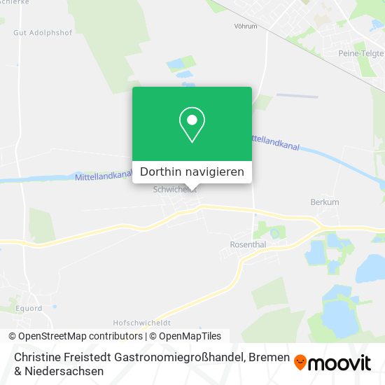 Christine Freistedt Gastronomiegroßhandel Karte