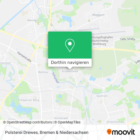 Polsterei Drewes Karte