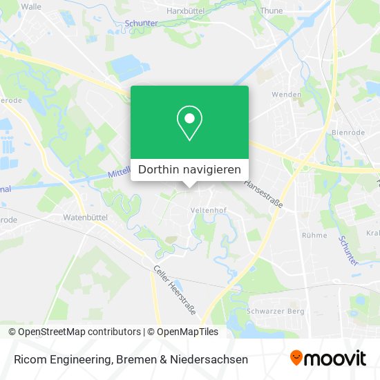 Ricom Engineering Karte