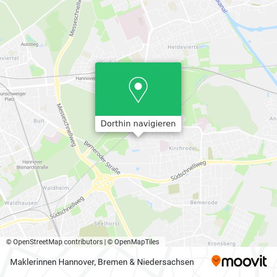 Maklerinnen Hannover Karte