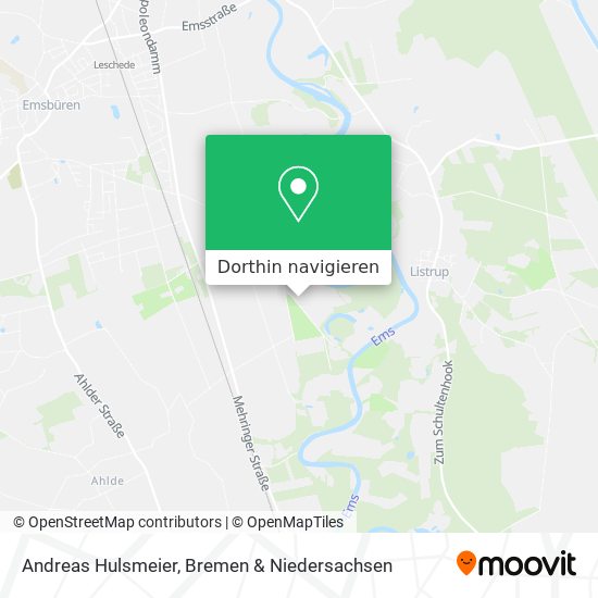 Andreas Hulsmeier Karte