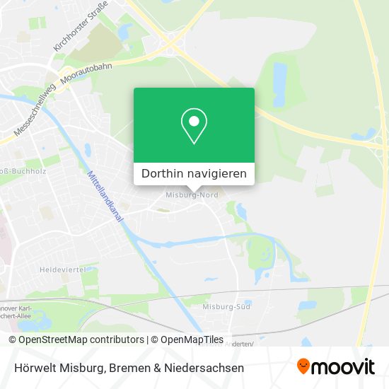 Hörwelt Misburg Karte