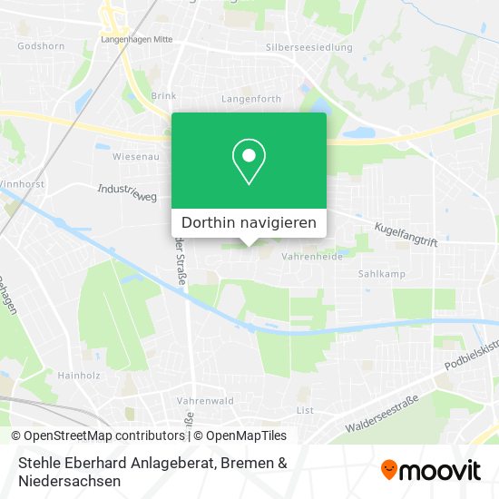 Stehle Eberhard Anlageberat Karte