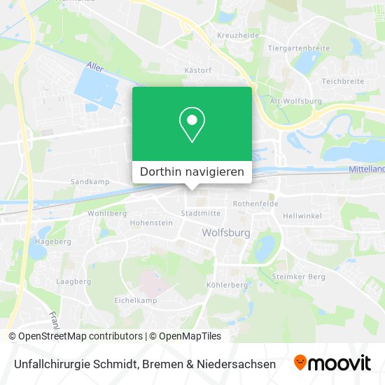 Unfallchirurgie Schmidt Karte