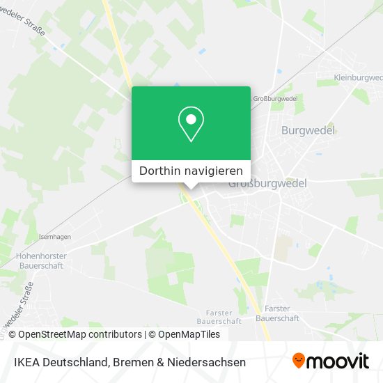 IKEA Deutschland Karte