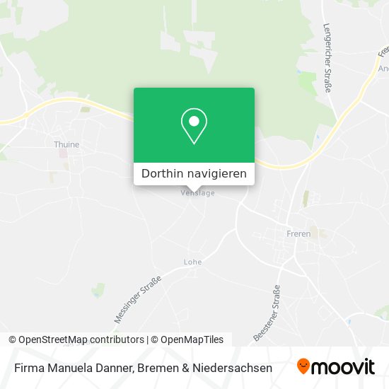 Firma Manuela Danner Karte