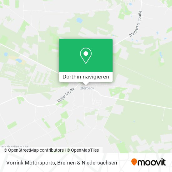 Vorrink Motorsports Karte