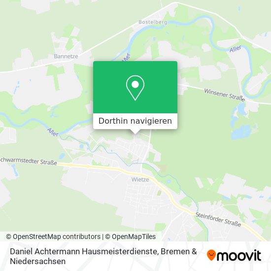 Daniel Achtermann Hausmeisterdienste Karte